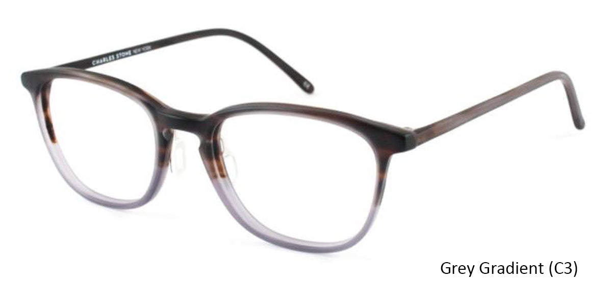 Grey Gradient (C3) William Morris Charles Stone NY CSNY501 Eyeglasses - Teenager