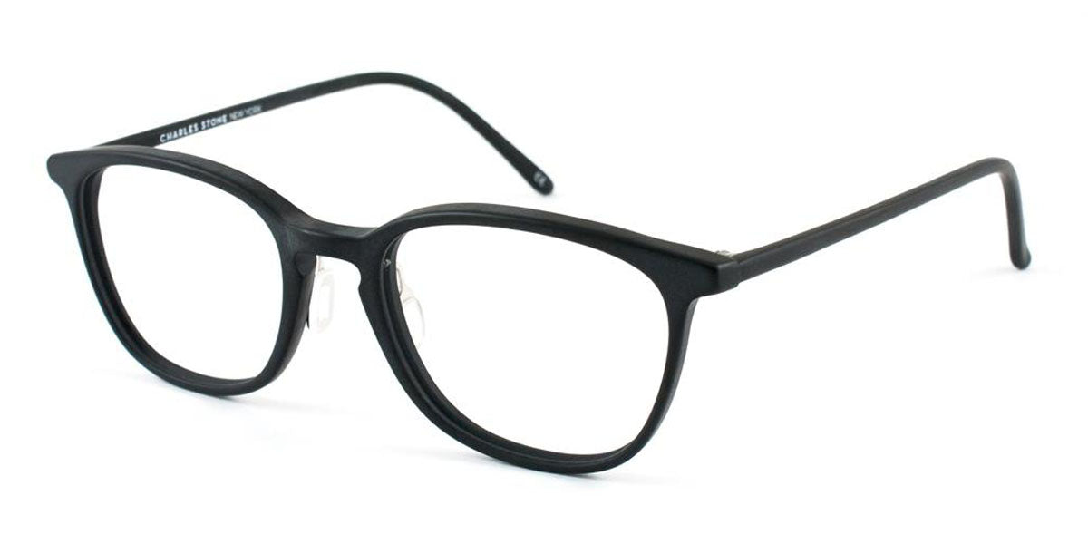 Black (C2) William Morris Charles Stone NY CSNY501 Eyeglasses - Teenager