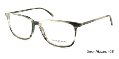 Green/Havana (C5) William Morris Charles Stone NY CSNY502 Eyeglasses