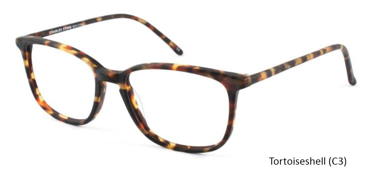 Tortoiseshell (C3) William Morris Charles Stone NY CSNY502 Eyeglasses