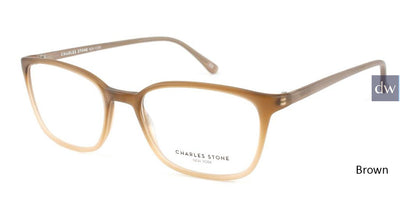 Brown William Morris Charles Stone NY CSNY504 Eyeglasses