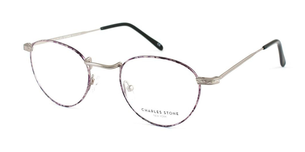 Matt Antq Silver (C2) William Morris Charles Stone NY CSNY506 Eyeglasses - Teenager