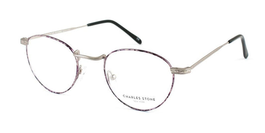 Matt Antq Silver (C2) William Morris Charles Stone NY CSNY506 Eyeglasses - Teenager