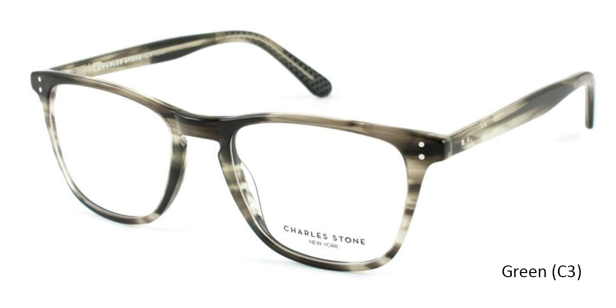 Green (C3) William Morris Charles Stone NY CSNY590 Eyeglasses