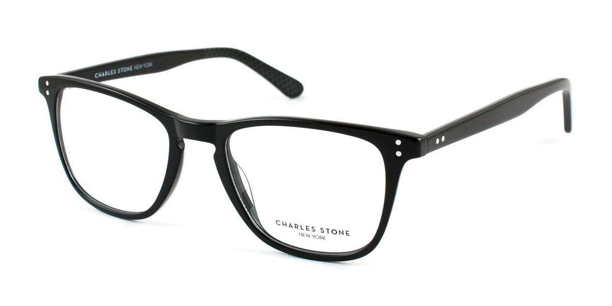 Black (C2) William Morris Charles Stone NY CSNY590 Eyeglasses