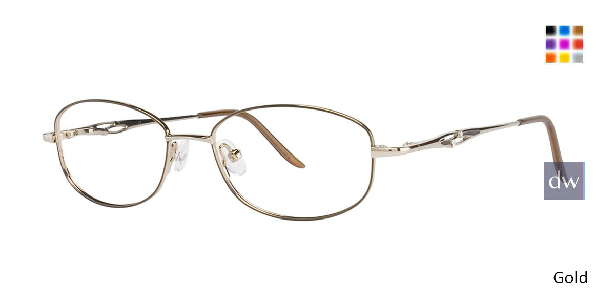Gold (c02) C By L'Amy 508 Eyeglasses.