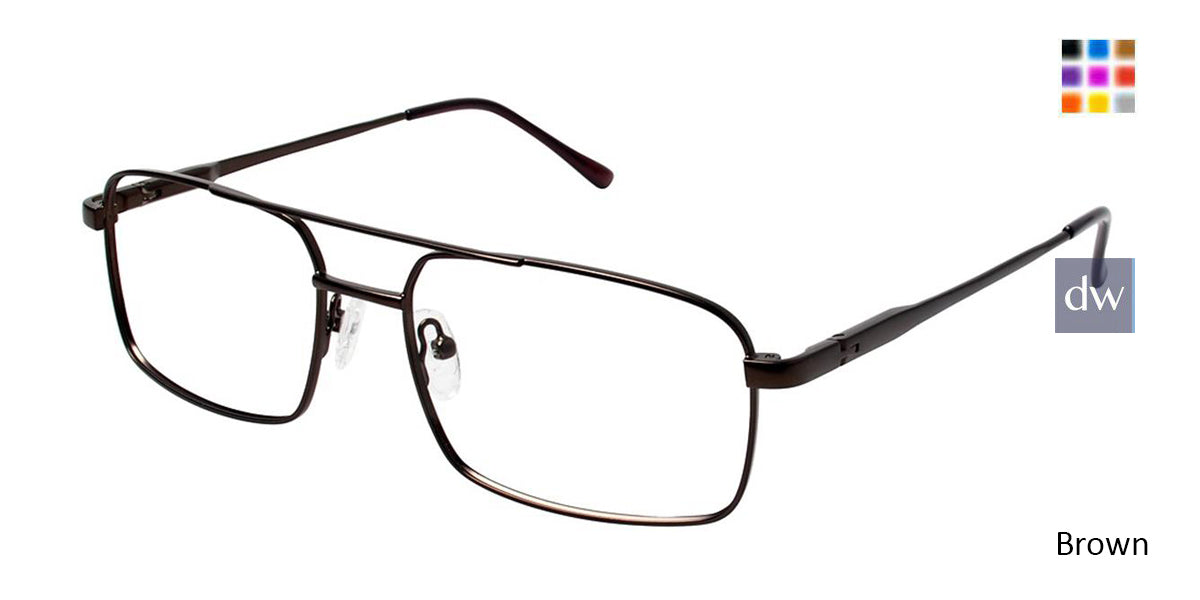 Brown (c03) C By L'Amy 614 Eyeglasses.