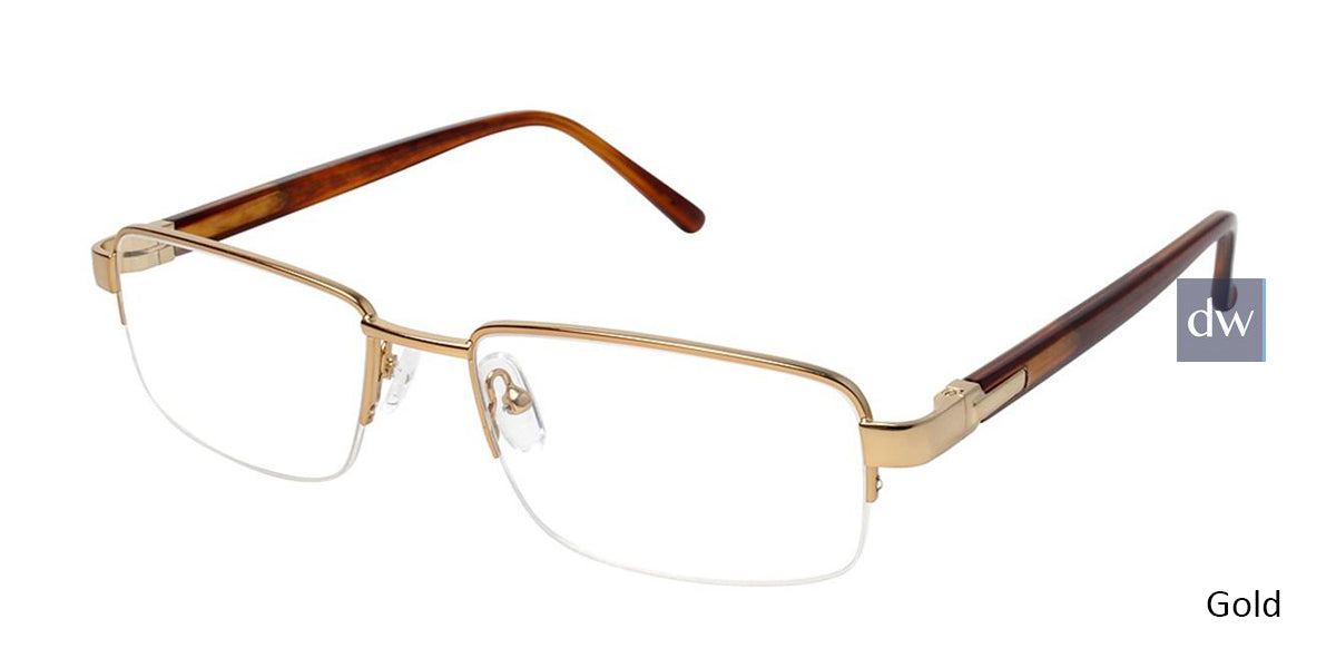 Gold (c02) C By L'Amy 615 Eyeglasses.
