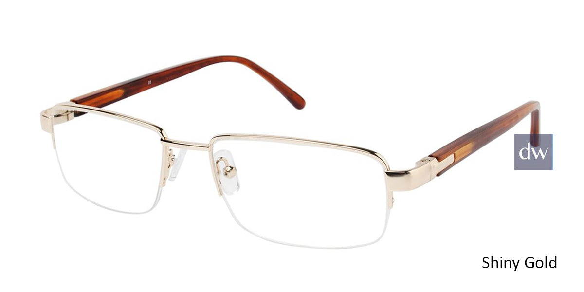 Shiny Gold (c04) C By L'Amy 615 Eyeglasses.