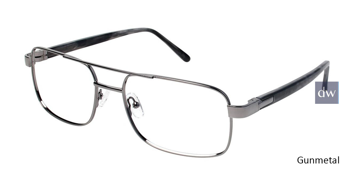 Gunmetal (c02) C By L'Amy 616 Eyeglasses.