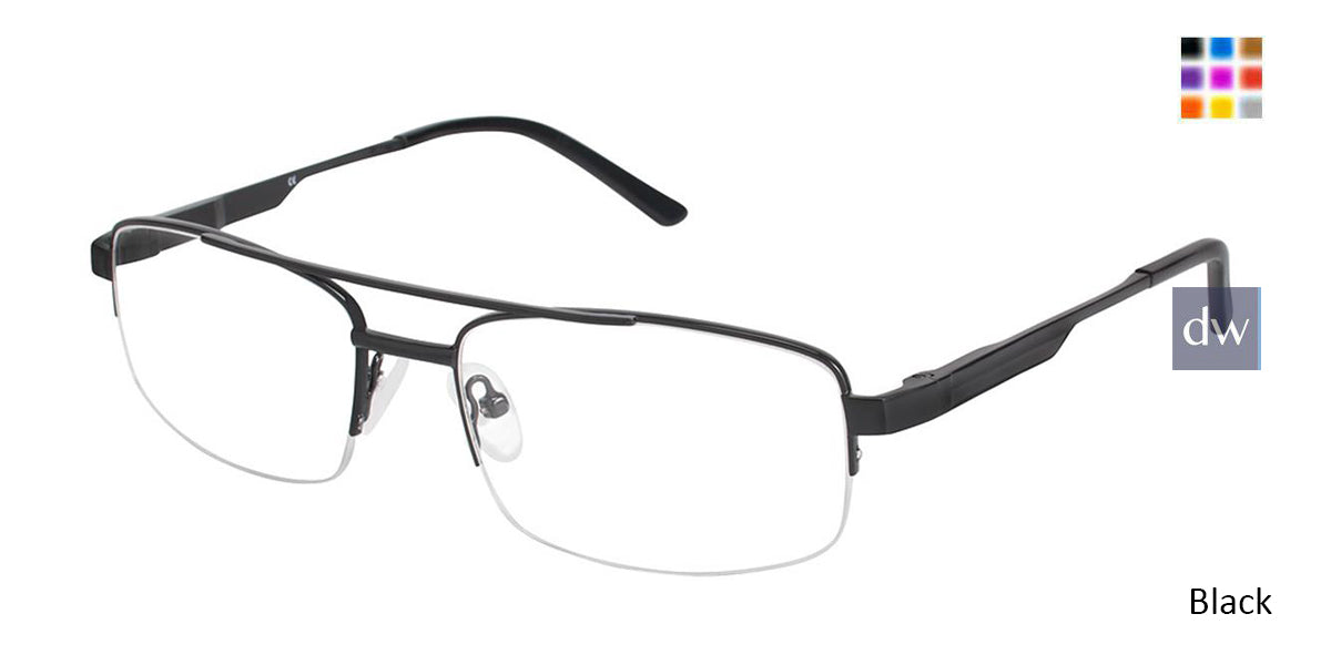 Black (c01) C By L'Amy 618 Eyeglasses