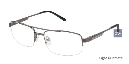 Light Gunmetal (c03) C By L'Amy 618 Eyeglasses