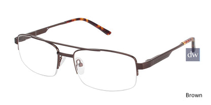 Brown (c02) C By L'Amy 618 Eyeglasses.