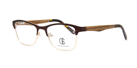 Cafe/Gold Cie Sec704 Eyeglasses