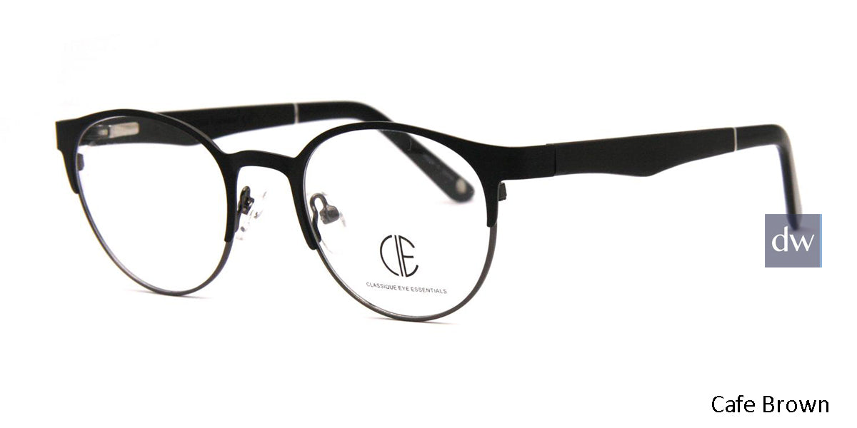 Cafe Brown Cie Sec700 Eyeglasses - Teenager