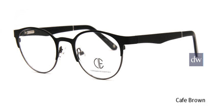Cafe Brown Cie Sec700 Eyeglasses - Teenager
