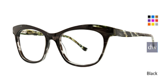 Black Xoxo Cali Eyeglasses.