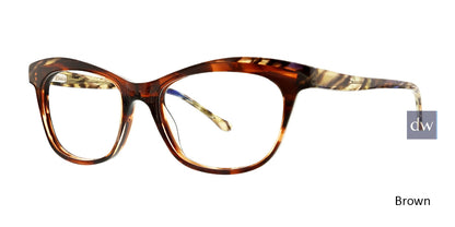 Brown Xoxo Cali Eyeglasses.
