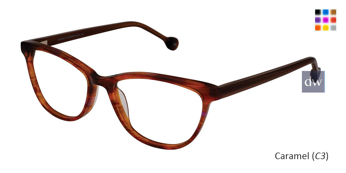Caramel (C3) Lisa Loeb Sunny Eyeglasses