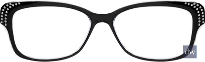 Black Affordable Designs Celia Eyeglasses