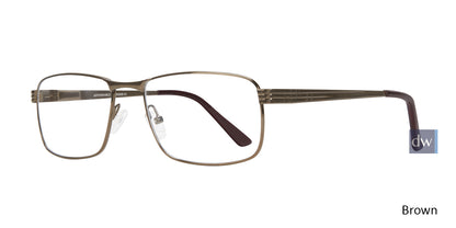 Brown Affordable Designs Chad Eyeglasses
