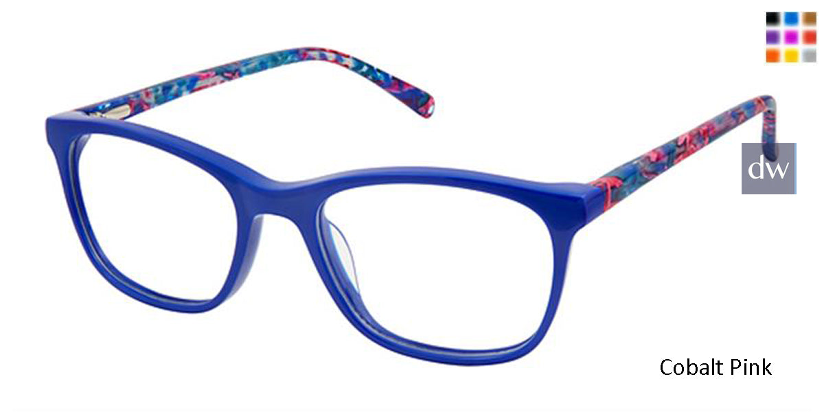 Cobalt Pink Superflex Kids SFK-219 Eyeglasses