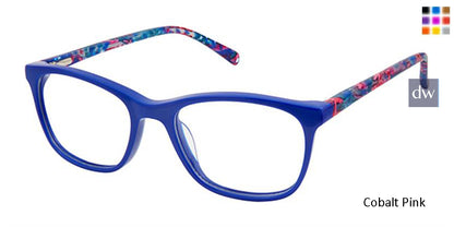 Cobalt Pink Superflex Kids SFK-219 Eyeglasses