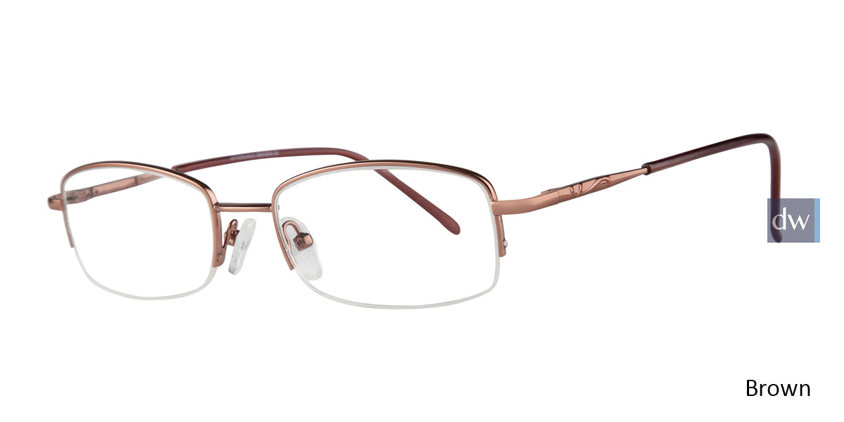 Brown Affordable Designs Collette Eyeglasses.