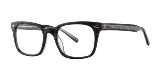 Black Comfort Flex Cassius Eyeglasses.