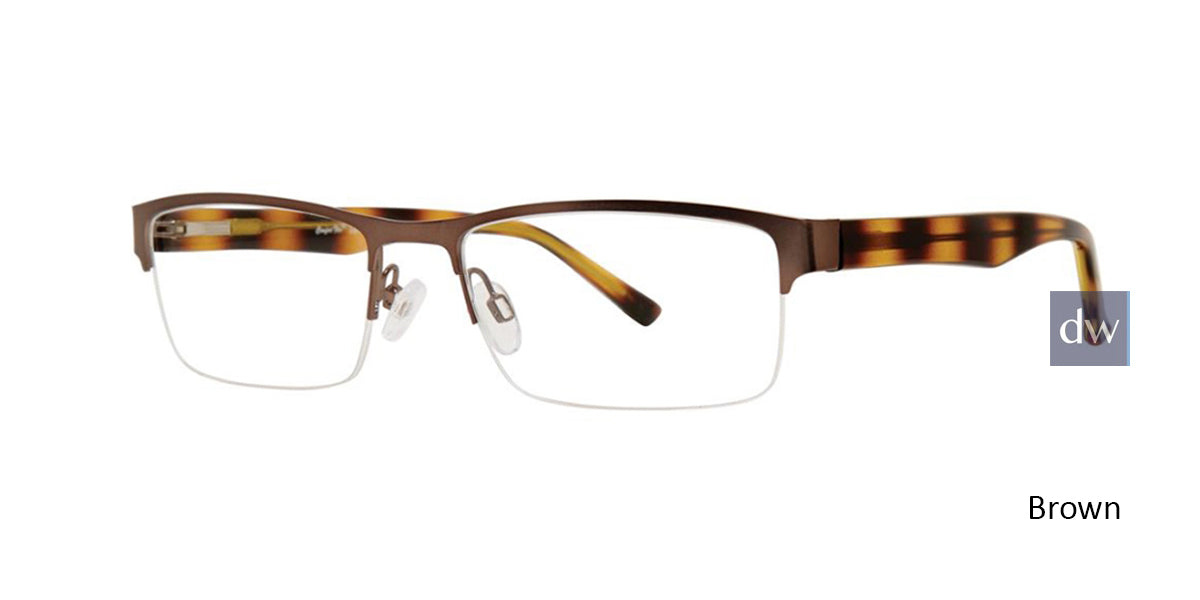 Brown Comfort Flex Lyles  Eyeglasses.