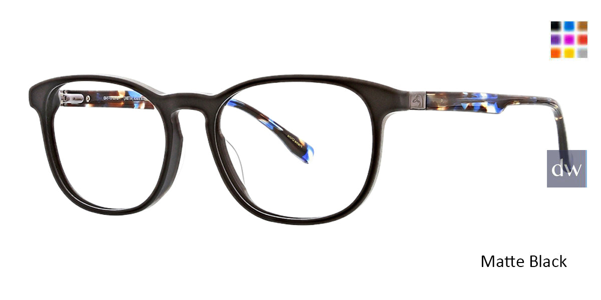 Matte Black Ducks Unlimited Crawford Eyeglasses