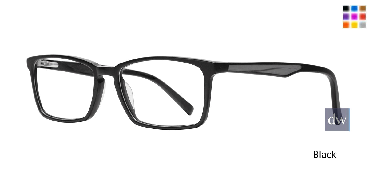 Black Brooklyn Heights Cropsey Eyeglasses