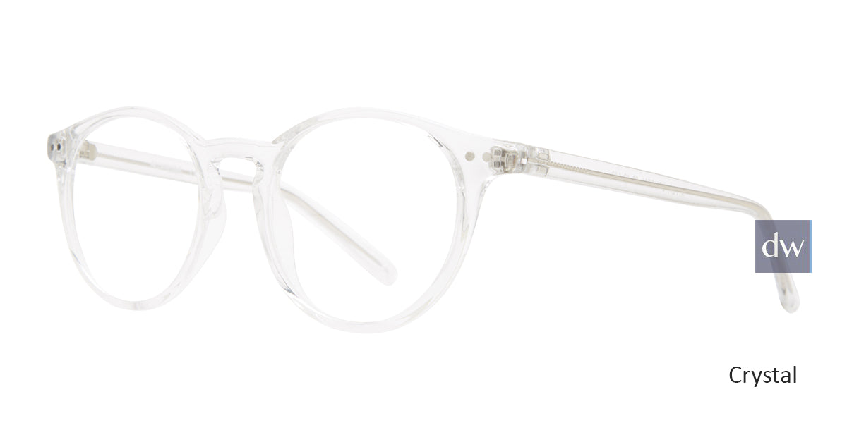 Crystal Affordable Design River Eyeglasses.