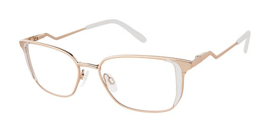 Crystal Rose Gold           VICTOR GLEMAUD X TURA VGO031 Eyeglasses
