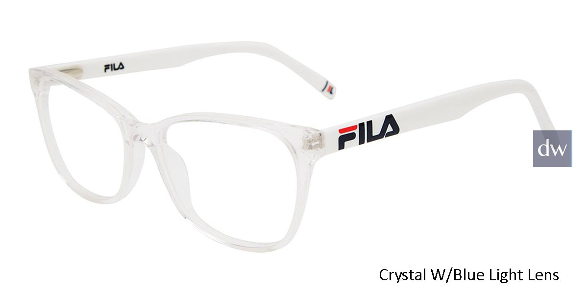 Crystal W/Blue Light Lens Fila VF9467 Eyeglasses