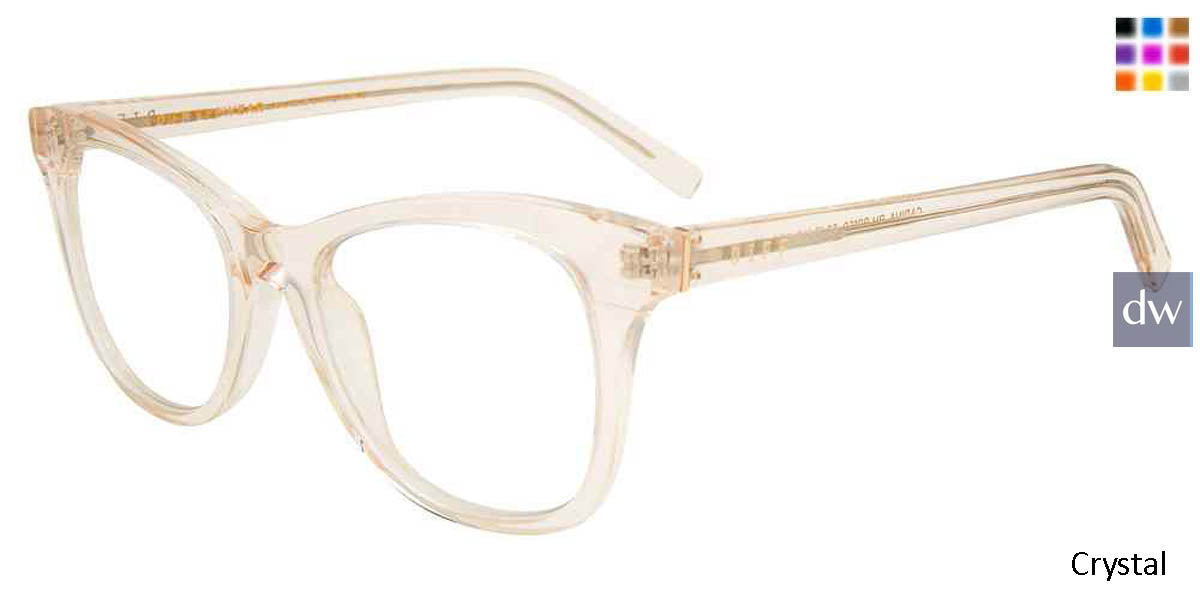 Crystal Diff Carina-w/-blue-light-lens Eyeglasses