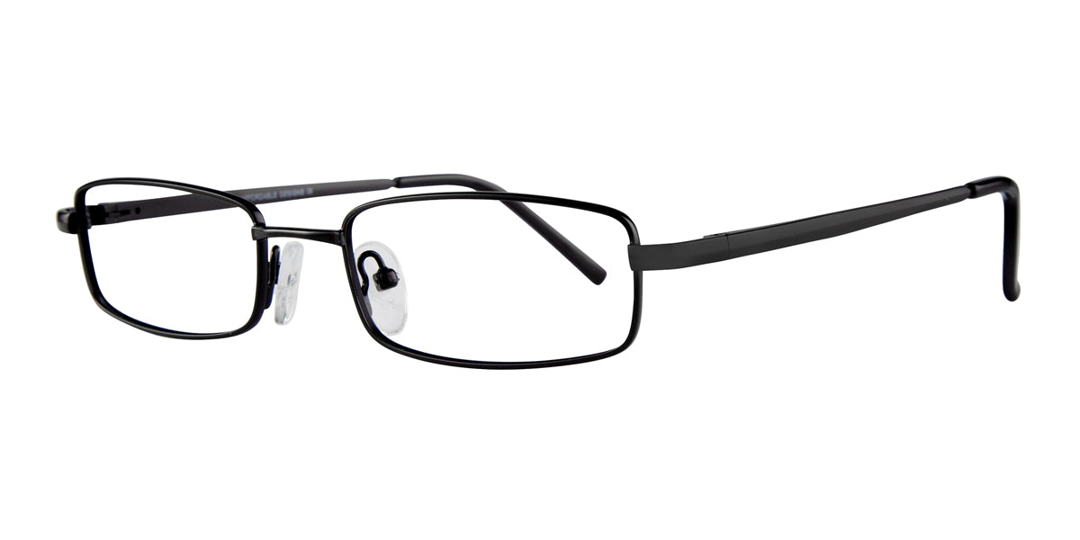 Black Affordable Designs Curtis Eyeglasses.