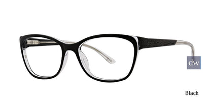 Black Xoxo Cyprus Eyeglasses.