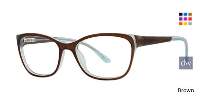 Brown Xoxo Cyprus Eyeglasses.