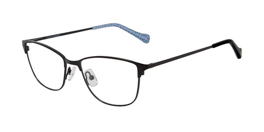 Black Lucky Brand D113 Eyeglasses.