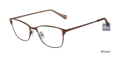 Brown Lucky Brand D113 Eyeglasses.