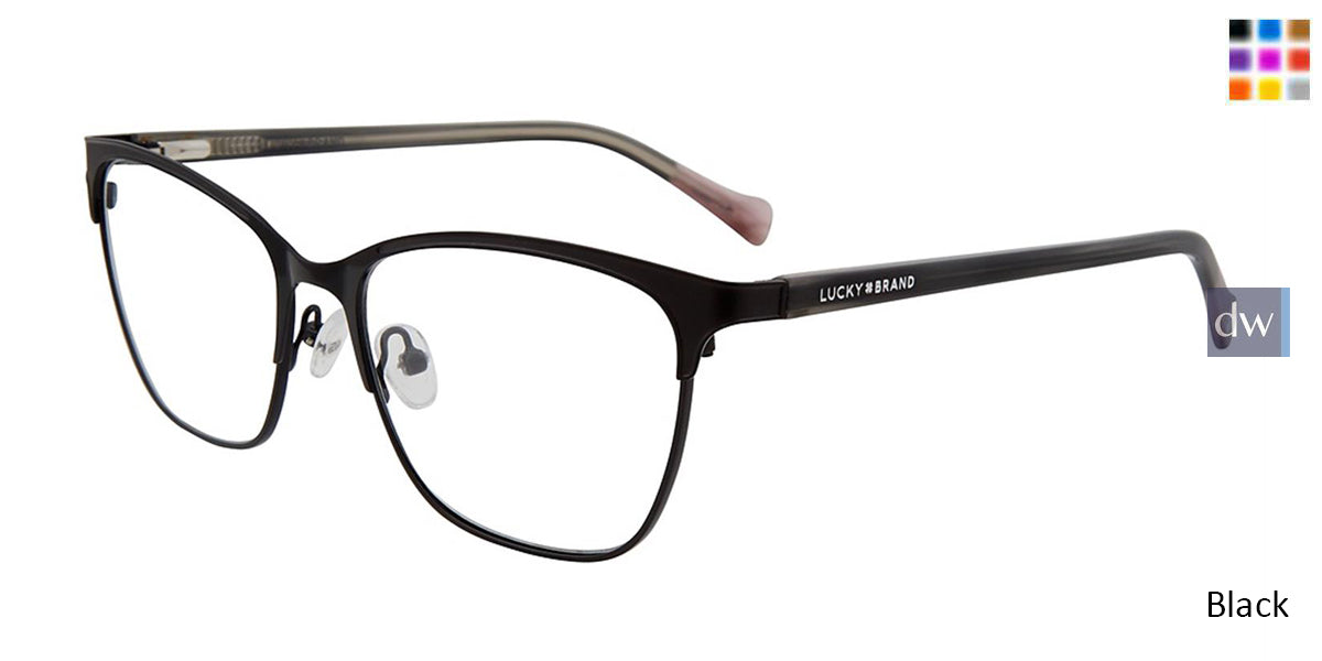 Black Lucky Brand D114 Eyeglasses