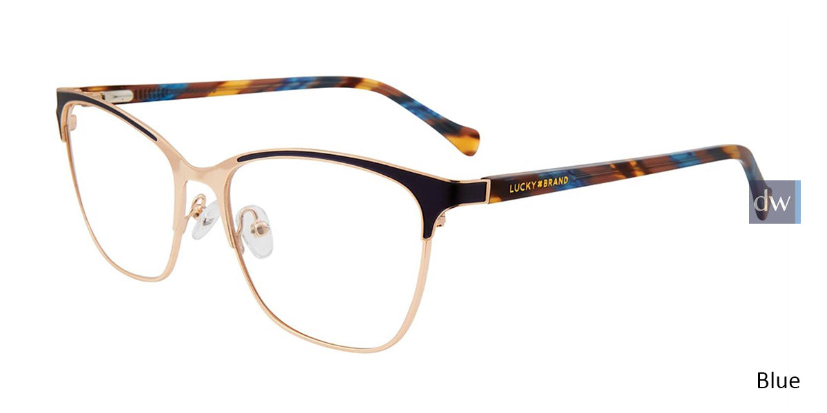 Blue Lucky Brand D114 Eyeglasses.