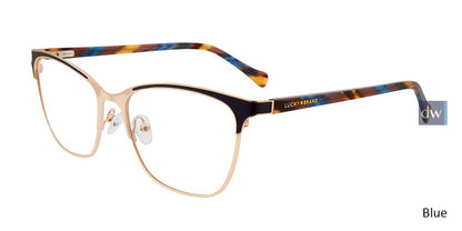Blue Lucky Brand D114 Eyeglasses.