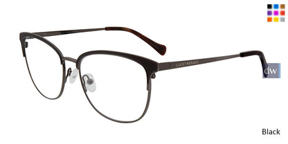 Black Lucky Brand D115 Eyeglasses.
