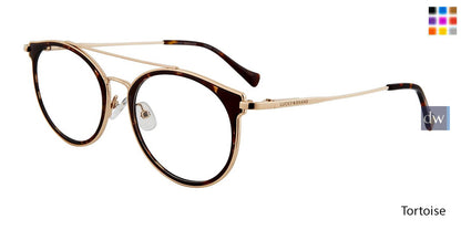 Tortoise Lucky Brand D117 Eyeglasses.