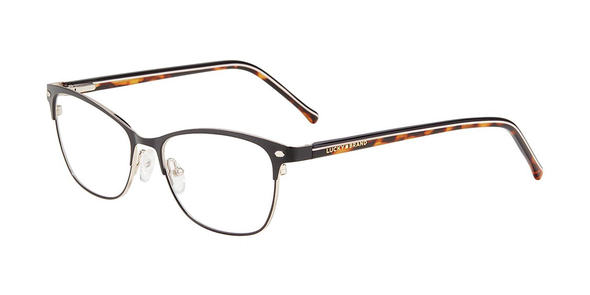 Black Lucky Brand D120 Eyeglasses.