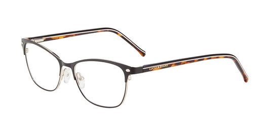 Black Lucky Brand D120 Eyeglasses.