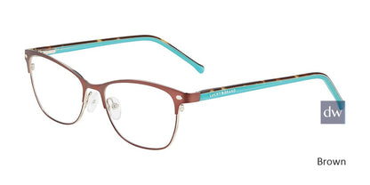 Brown Lucky Brand D120 Eyeglasses.
