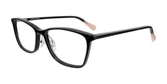 Black Lucky Brand D216 Eyeglasses.